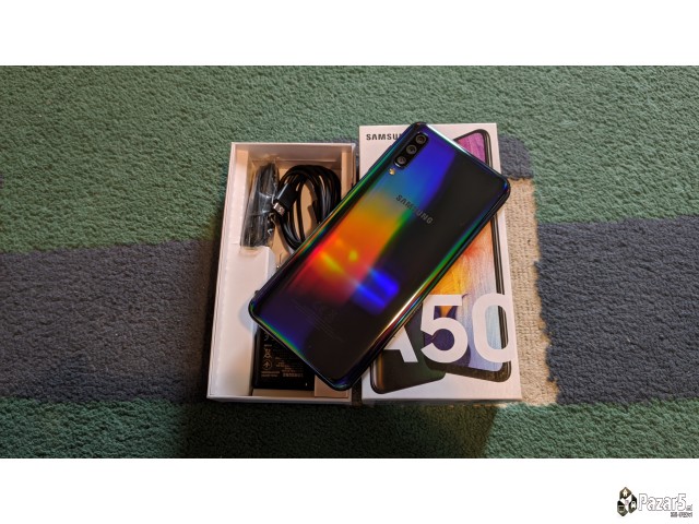 Kako Nov! Samsung A50 Black 4/128gb Sim Free Full 