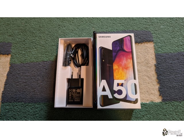 Kako Nov! Samsung A50 Black 4/128gb Sim Free Full 