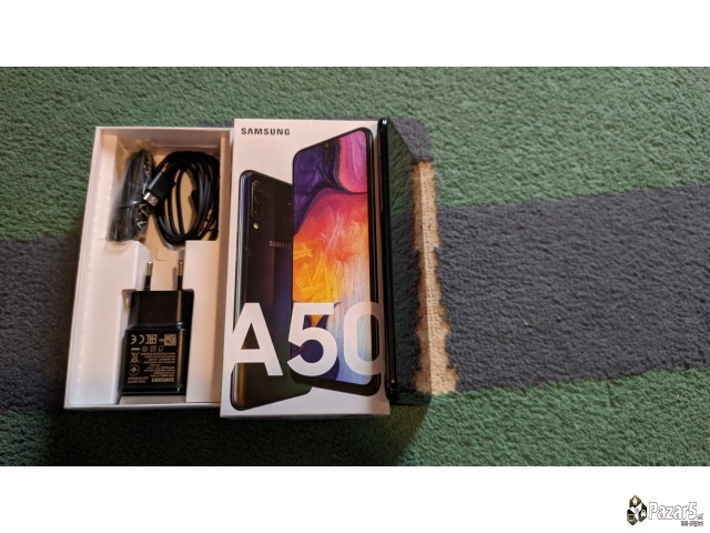 Kako Nov! Samsung A50 Black 4/128gb Sim Free Full 
