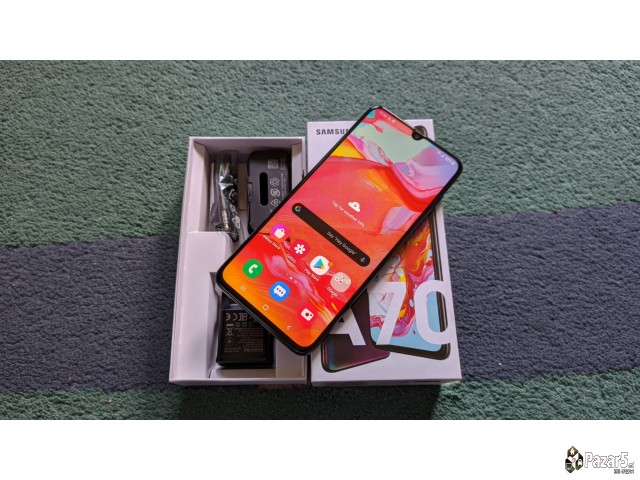 Kako Nov! Samsung A70 Black 6/128gb Sim Free Full 