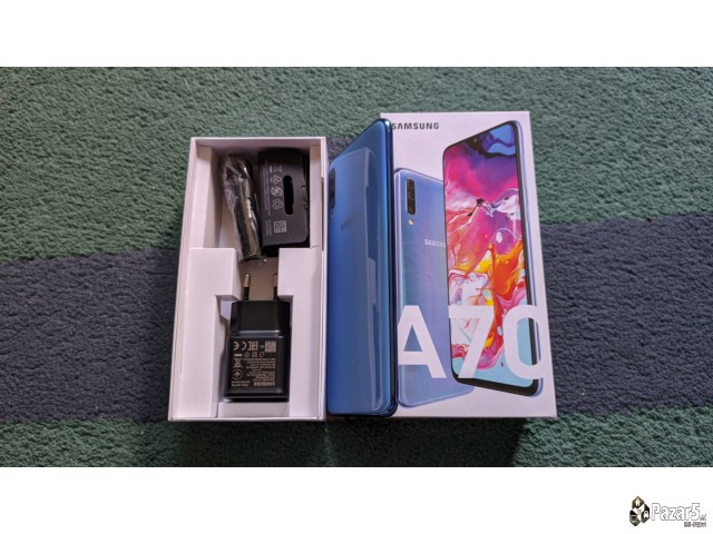 Kako Nov! Samsung A70 Blue 6/128gb Sim Free Full P