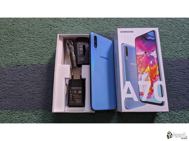 Kako Nov! Samsung A70 Blue 6/128gb Sim Free Full P