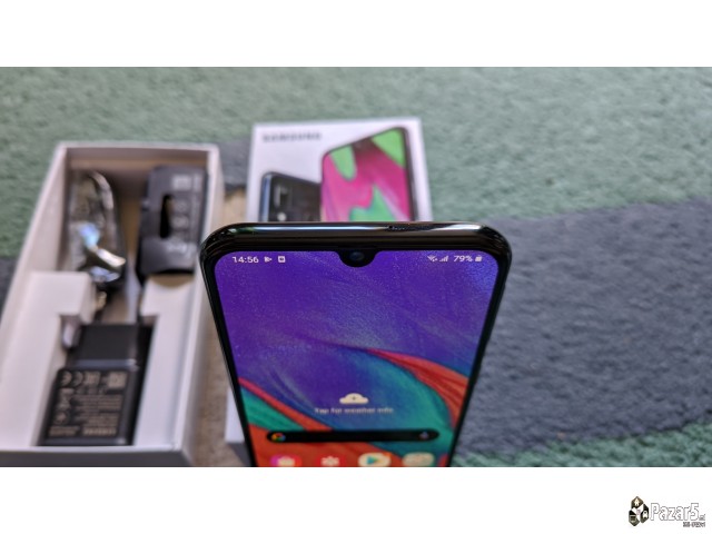 Kako Nov! Samsung A40 Black 4gb Ram 64gb Full Pack