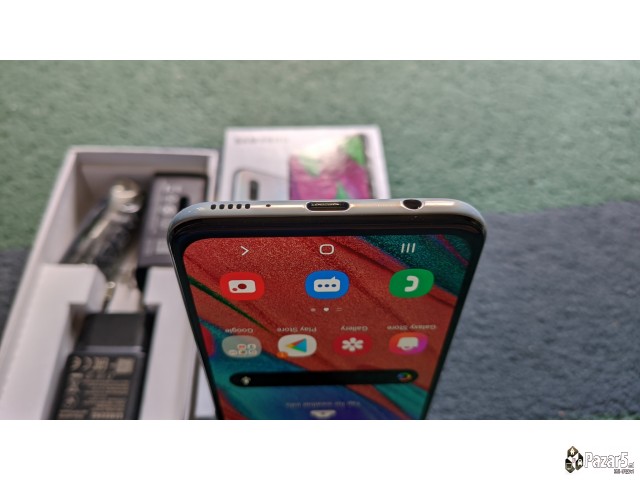 Kako Nov! Samsung A40 White 4gb Ram 64gb Full Pack