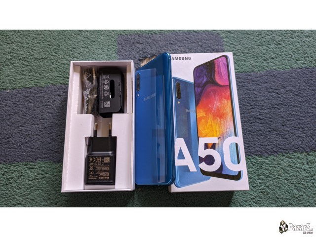 Kako Nov! Samsung A50 Blue 128gb 4gb Ram Full Pack