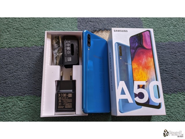 Kako Nov! Samsung A50 Blue 128gb 4gb Ram Full Pack