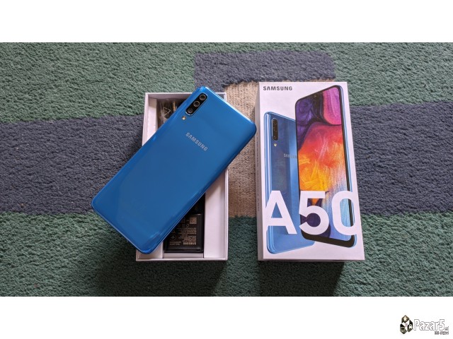 Kako Nov! Samsung A50 Blue 128gb 4gb Ram Full Pack