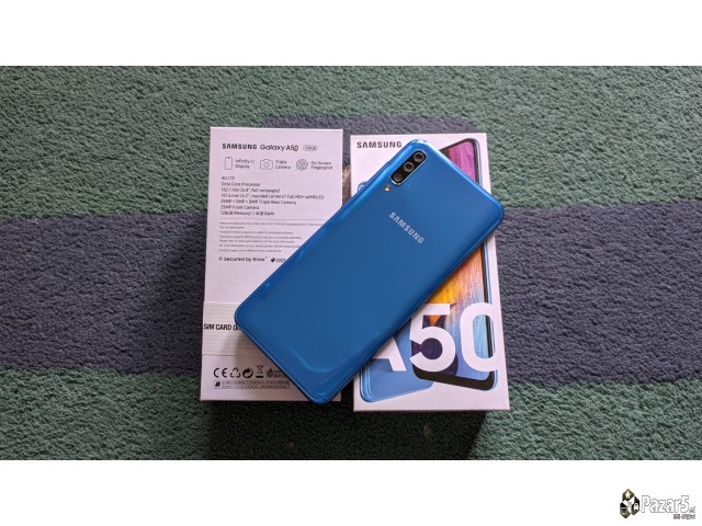 Kako Nov! Samsung A50 Blue 128gb 4gb Ram Full Pack