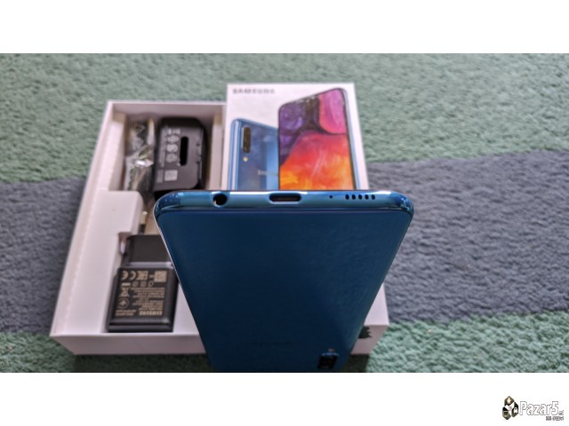 Kako Nov! Samsung A50 Blue 128gb 4gb Ram Full Pack