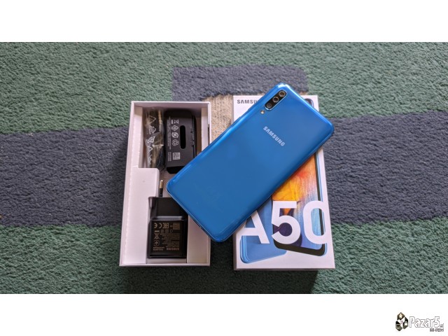 Kako Nov! Samsung A50 Blue 128gb 4gb Ram Full Pack