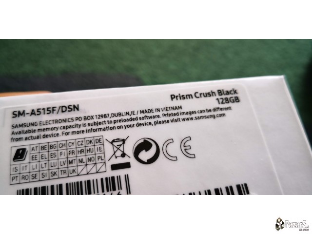 Nov! Neotpakuvan Samsung A51 Black 4/128gb  Sim Fr