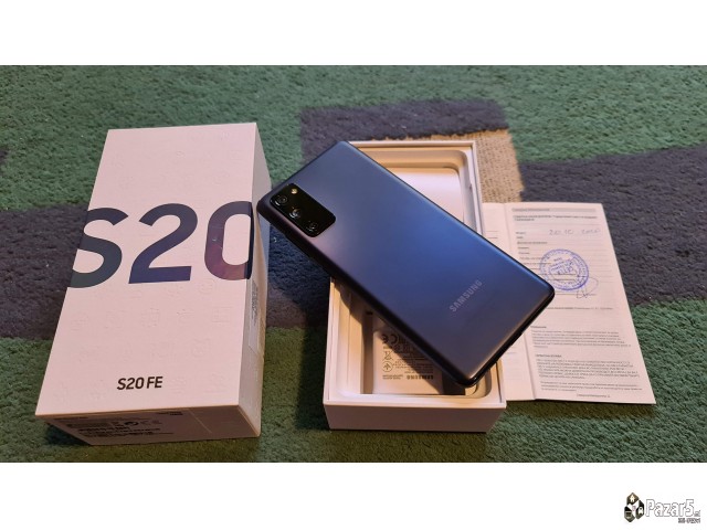 Nov! Samsung S20 Fe Blue 6/128gb So 24m Garancija 