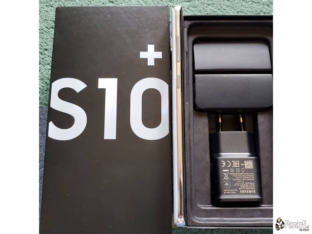 Nov! Neupotrebuvan Samsung S10 Plus White 8/128gb 