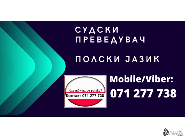 Preveduvac Polski 071 277 738