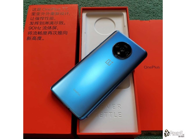 Kako Nov! Oneplus 7t Blue 8/256gb Full Pack 