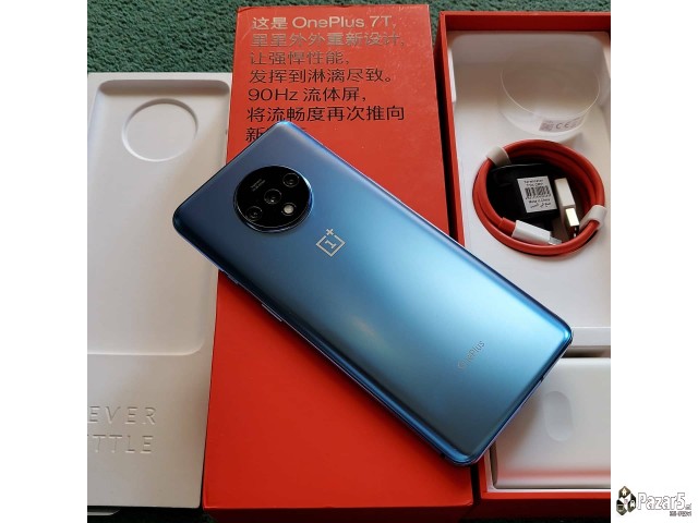 Kako Nov! Oneplus 7t Blue 8/256gb Full Pack 