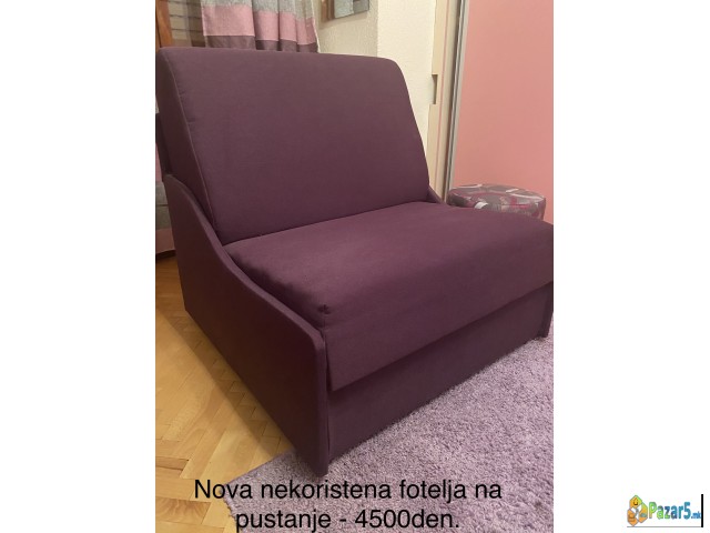 Nova Fotelja Na Pustanje