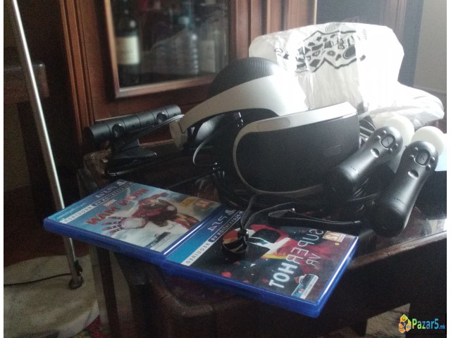 Playstation Vr, Kamera, Dve Palki I 2 Igri