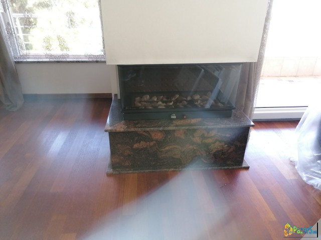 Вграден камин на плин