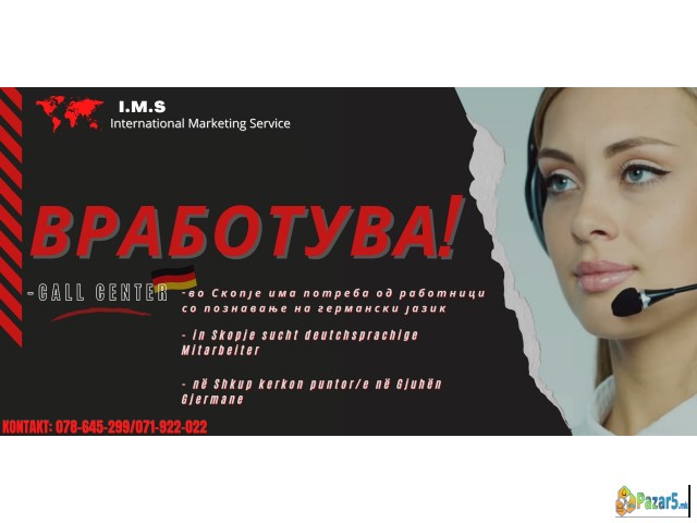 Zboruvas Germanski Jazik? Ims Vrabotuva 