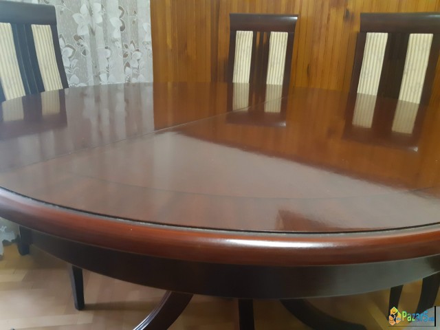 Трпезариска маса и столици, француски кревет