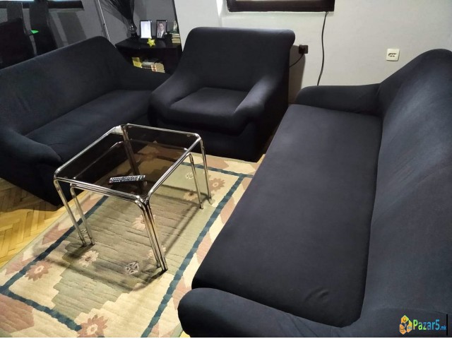 Гарнитура- тросед, двосед и фотелја