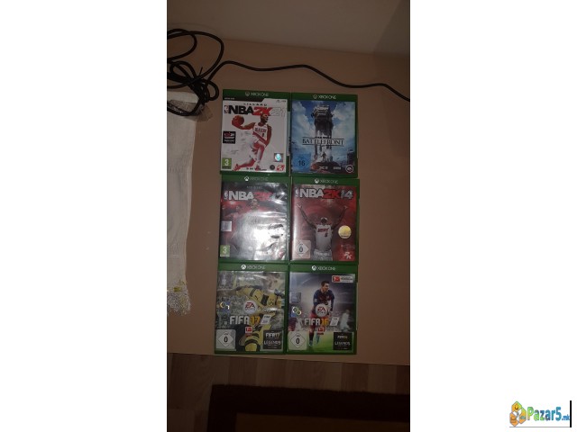 Se Prodava Xbox One So 6 Igri I 2 Kontroleri