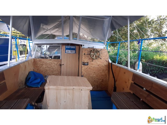 Se Prodava Metalen Brod Dizel Motor Vo Ohrid