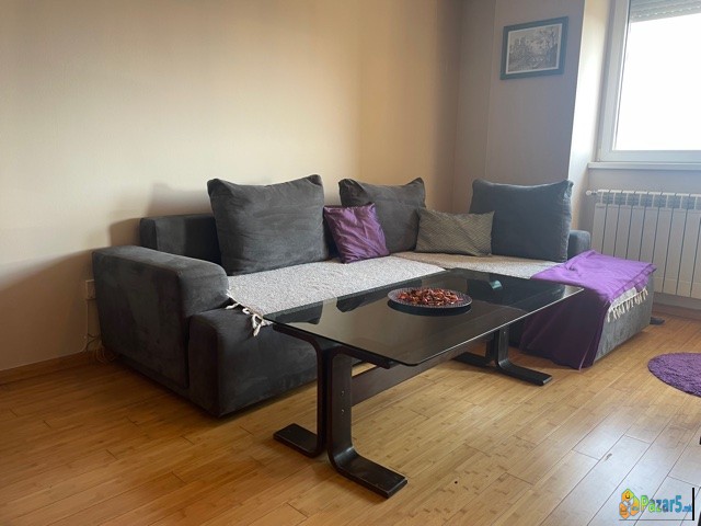 Се изнајмува наместен стан во Ново Лисиче 2, позад