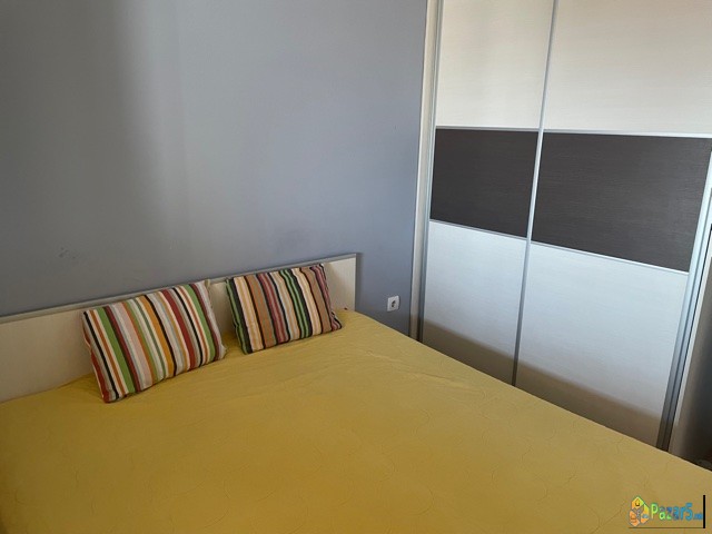 Се изнајмува наместен стан во Ново Лисиче 2, позад