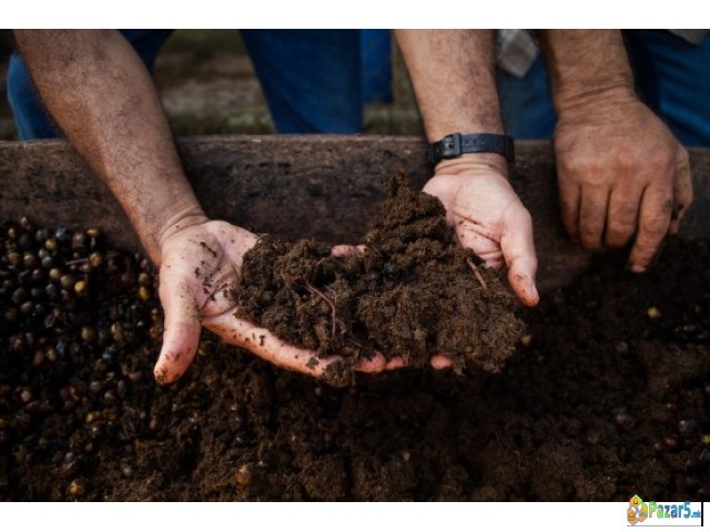 Biohumus/Биохумус природно ѓубриво од калифорниски