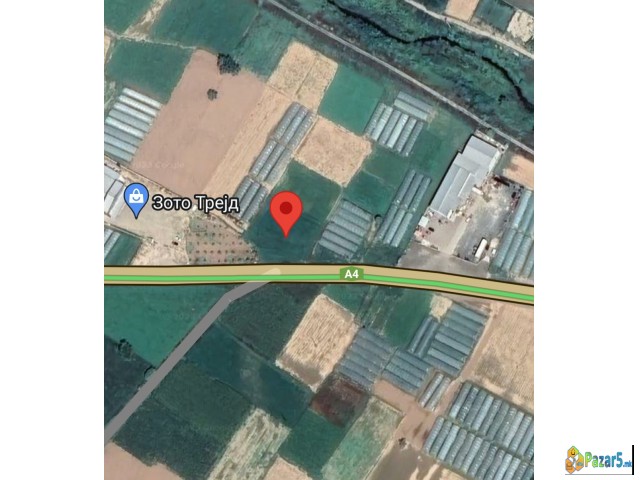 Плац за деловен објект Струмица