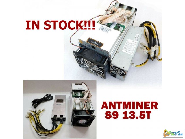 Bitmain Btc Antminer Asic S9 13.5t Sha256 + Psu