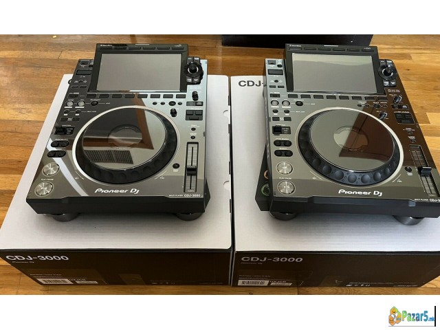 Pioneer Cdj-3000 Multi-player / Pioneer Djm-a9 Dj 