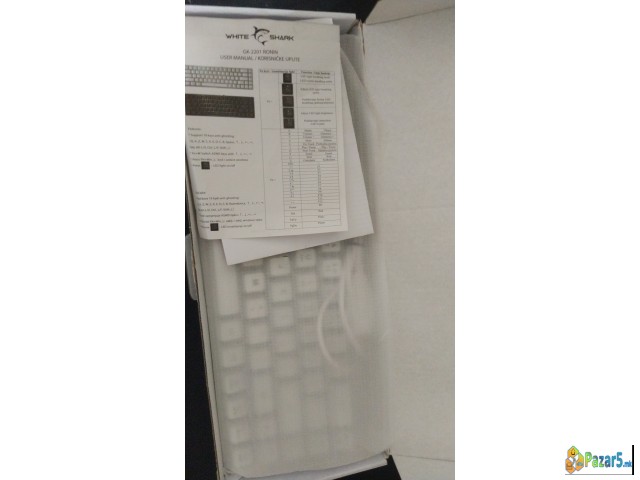 60% White Shark Ronin Keyboard