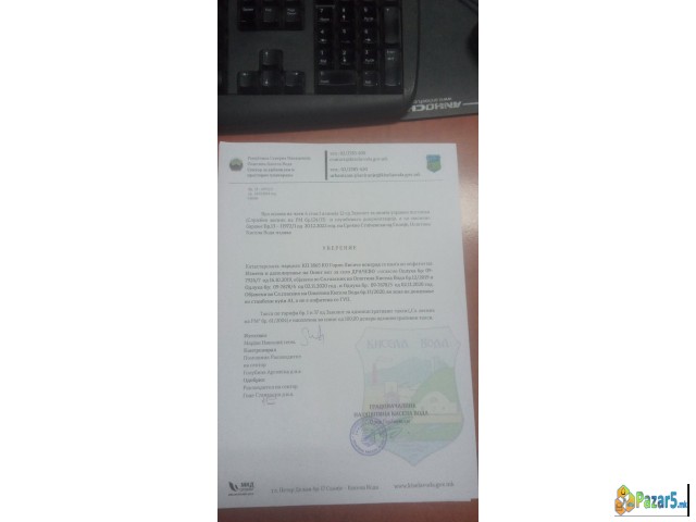 Gradezen Plac Pintija Kisela Voda