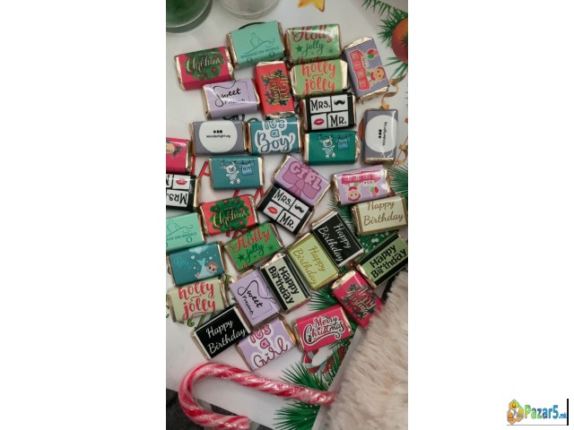 Персонализирани чоколадца, вина… слатки кутии