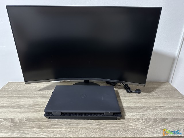 Лаптоп + Монитор