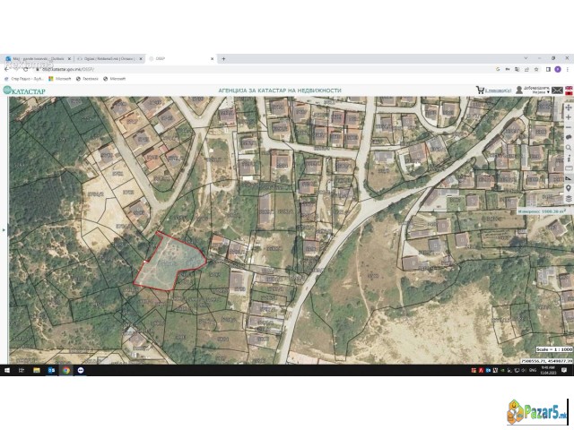 Се продва градежна неизградена парцела