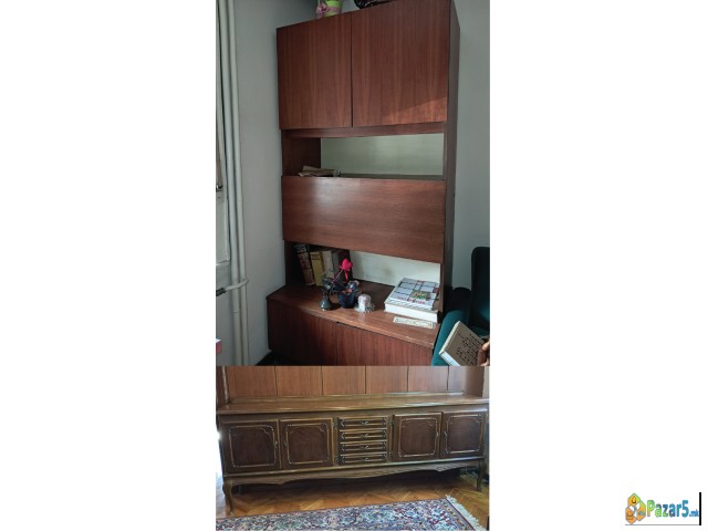 Маца и столици, гарнитура, мебел за дневна, плакар