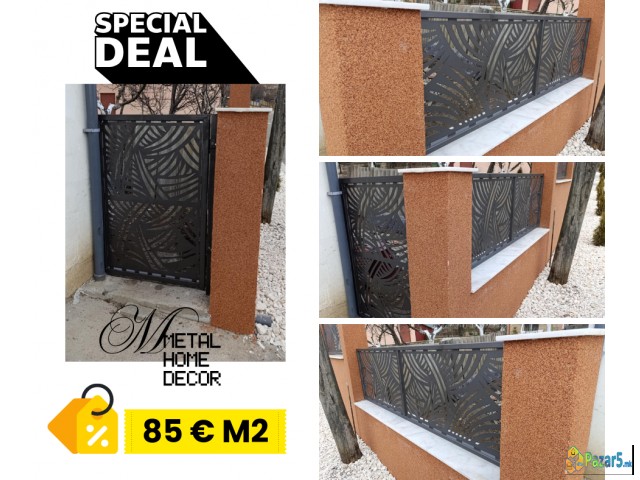 Cnc Ogradi I Ukrasi Od Metal