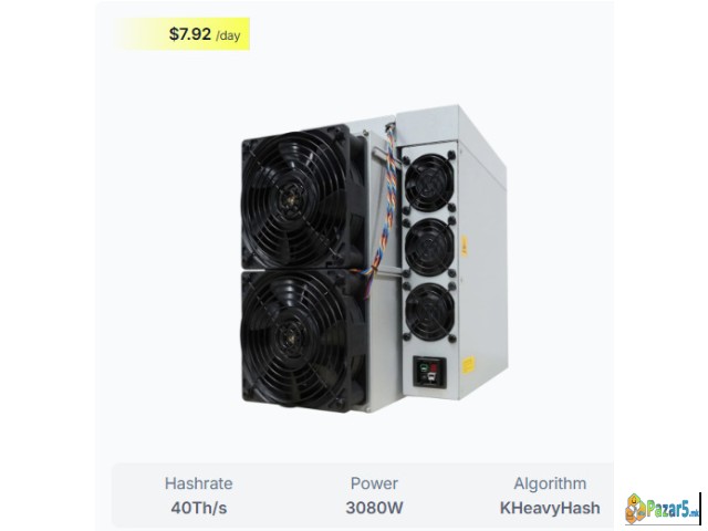Bitmain Antminer Ks7 (40th)kheavyhash Kas Kaspa As