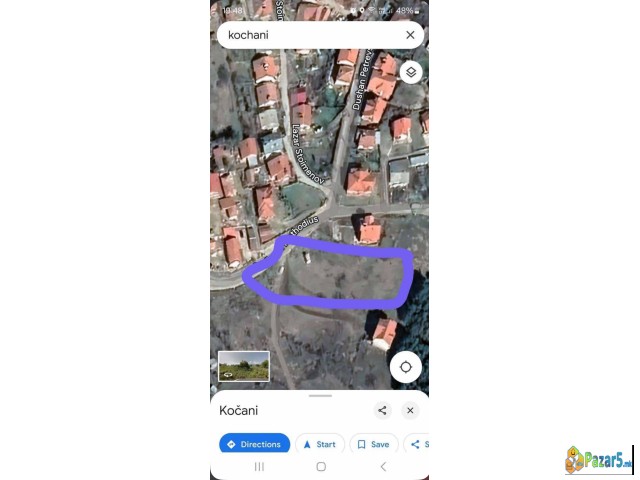 Се продава плац во Лукобија