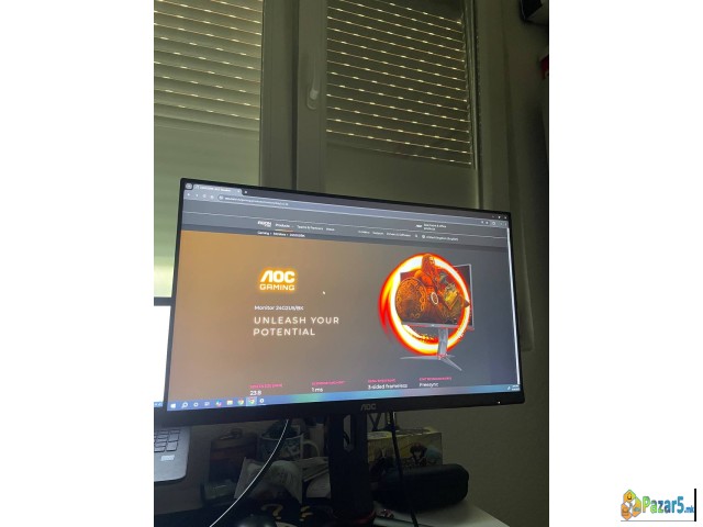 Aoc 24g2u5/bk – 23.8″ Ips Gaming Monitor, 1ms, 75h
