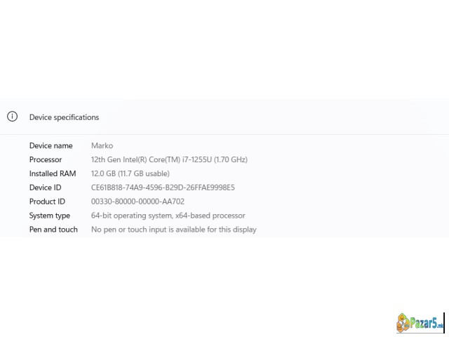 Се продава Лаптоп Dell Vostro 360