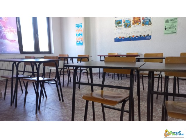 Komplet Uchilnica - 15 Klupi I 15 Stolici