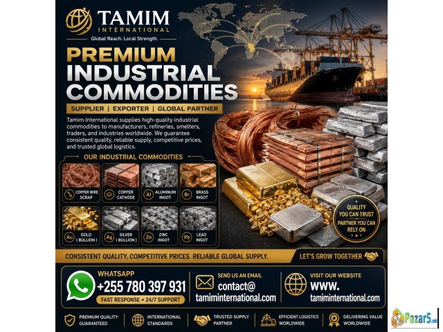 Trusted Exporters Of Copper Wire, Cathodes, Sunflo