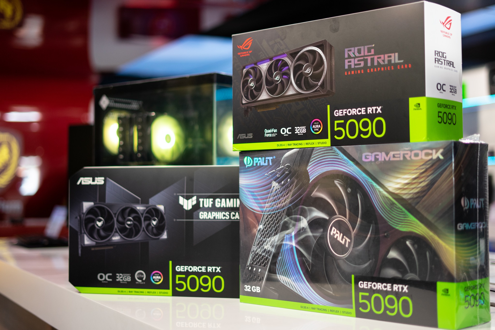 Geforce Rtx 5090, Rtx 5080, Rtx 5070 Ti, Rtx 4090